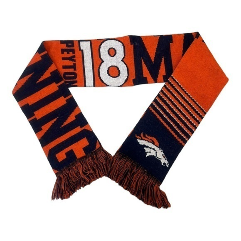 Denver‎ Broncos Forever Collectible Football NFL Scarf Peyton Manning